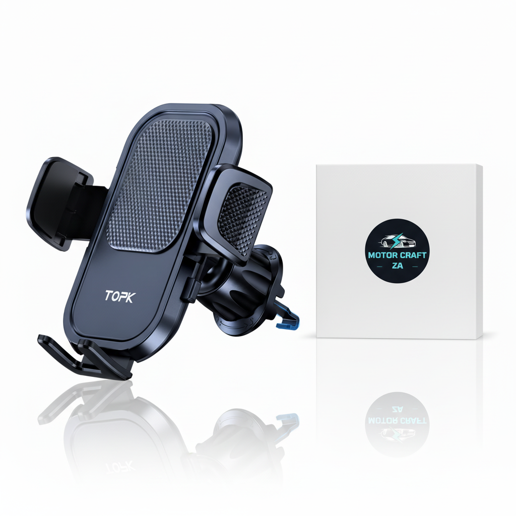 Motor Craft™ Adjustable Car Phone Holder - Secure Grip for Any Smartphone