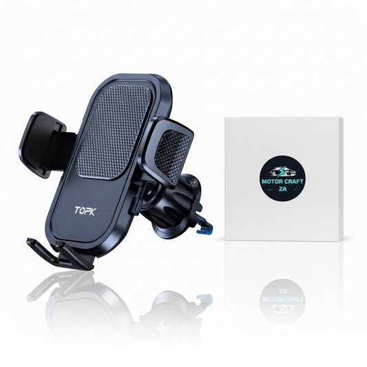 Motor Craft™ Adjustable Car Phone Holder - Secure Grip for Any Smartphone